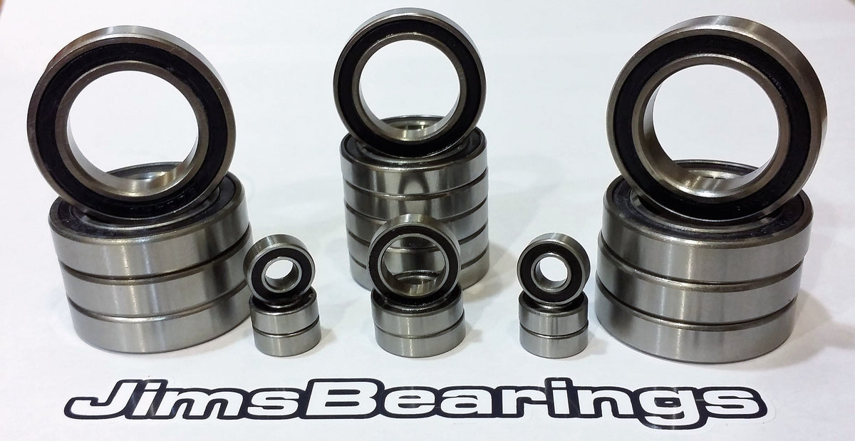 FastEddy Ceramic Sealed Bearing Kit For Traxxas Rustler VXL 2WD (All Versions) - Full Upgrade Set With Rubber Seals - View #9